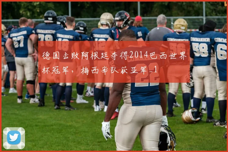 德国击败阿根廷夺得2014巴西世界杯冠军,梅西率队获亚军_1